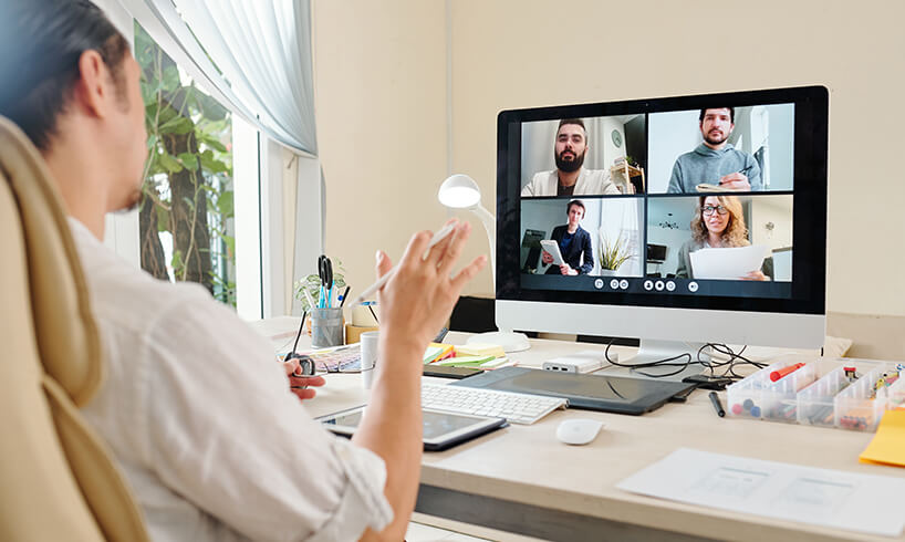 What is a virtual meeting room?