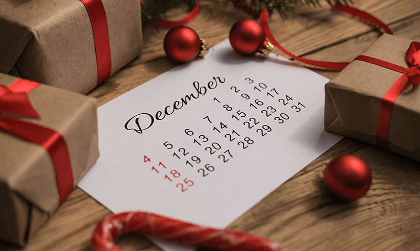 Christmas countdown using smartCast