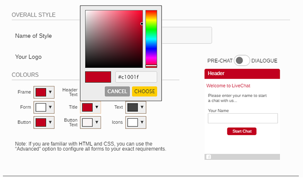 Personalising Chat Inside and Out: Part 1