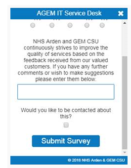 NHS Arden and GEM CSU implemented chat for website