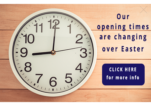 Live chat for your website promotions can help display changes in opening times