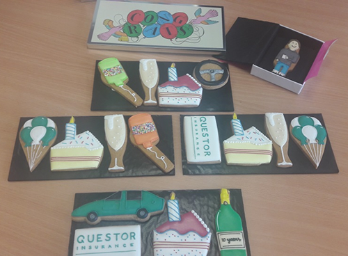 Questor Insurance Biscuits for using chat on your website for 10 years