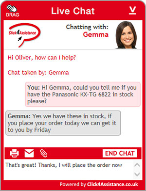 live chat for website widget