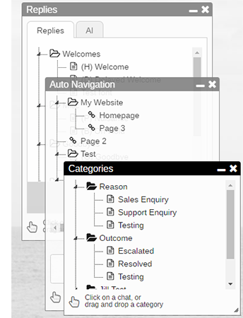 chat for website functionality